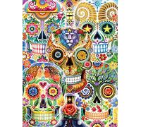 Vermont Christmas Company Sugar Skulls Jigsaw Puzzle 550 Piece
