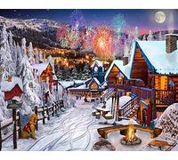 Vermont Christmas Company Winter Playground Jigsaw Puzzle 1000 Piece