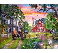 Vermont Christmas Company Working Farm Jigsaw Puzzle 550 Piece
