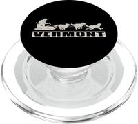Vermont Dog Sledding Musher Sled Team PopSockets PopGrip for MagSafe