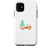 Vermont holiday pickup truck driver Christmas tree farm Case for iPhone 11