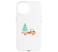 Vermont holiday pickup truck driver Christmas tree farm Case for iPhone 15