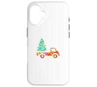 Vermont holiday pickup truck driver Christmas tree farm Case for iPhone 16
