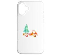 Vermont holiday pickup truck driver Christmas tree farm Case for iPhone 16 Plus