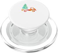Vermont holiday pickup truck driver Christmas tree farm PopSockets PopGrip for MagSafe