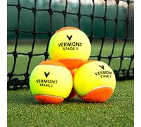 Vermont Mini Orange (Stage 2) Tennis Balls - ITF Approved, Pack of 12