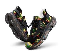 Vermont State Flag Men's Road Running Shoes