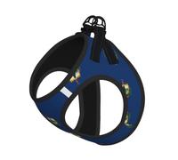 Vermont State Flag Pet Leash Vest For Small Dogs Cats Reflective Adjustable Soft Outdoor Walking Hiking Training