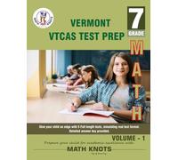 VERMONT State (VTCAS) , 7th Grade MATH Practice Tests ,Volume 1
