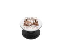 Vermont Steep Woods & Slow Living Rustic Landscape PopSockets Adhesive PopGrip
