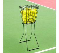 Vermont Tennis Ball Basket & Hopper [72 Ball Capacity] - Easy Tennis Ball Storage & Collection