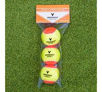 Vermont Tennis Balls | Training Tennis Balls - ITF Approved Mini Tennis Balls All Court Surfaces [Bulk Buy] (Mini Orange (Stage 2), Pack of 3)