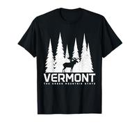 Vermont The Green Mountain State Moose Nature Lover T-Shirt
