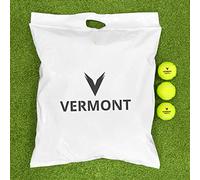 Vermont Training Tennis Balls [60x Ball Bucket] | Pressureless Core for Long-Lasting Performance - High-Vis Tennis Balls | All Court Surfaces - For Coaches, Schools & Clubs (60 Balls (Refill Pack))