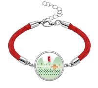 Vernal Equinox Twenty Four Solar Term Lucky Red String Bracelet Rope Bracelet Handmade