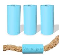 Vernargoo 3PS Blue Yarn Fluffer Tool - Efficient Fluffer for Chunky, Bulky & Chenille Yarn - Essential Fluffing Accessory for Hand Knitting, Crocheting, Blankets - Durable Plastic, 3-Layer Core