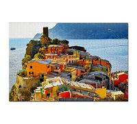 Vernazza Cinque Terre Italy Jigsaw Puzzle 300 Piece Game Artwork Travel Souvenir 38x26CM