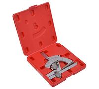 Vernier Angle Protractor, 0-320° Universal Carbon Steel Angle Measurement Tool, Portable Vernier Bevel Protractor With Box, Precision Angle Finder, For Woodworking Engineer(Accuracy 0.2)