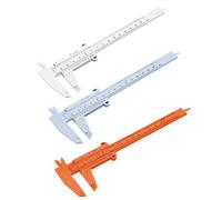 Vernier Caliper 150 mm 6 Inch Metric Measuring Tool for Outside Measurement of Indoor Depth White Blue Orange 1 Set