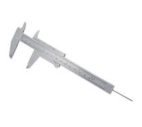 Vernier Caliper, 150mm (6 inch) Metrics & Imperial Vernier Caliper, Professional Reusable Plastic Tattoo Eyebrow Ruler for Precise Measurement