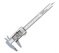 Vernier Caliper 150mm Plastic Calipers Gauge Measuring Tools 150mm Vernier Caliper Aperture Depth Diameter Measure Tool(Silver)