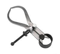 Vernier Caliper for Woodturning - 100mm/150mm/200mm Carbon Steel External Caliper Measuring Tool for Lathe Outer Diameter, Portable Divider for Woodworking(100mm)