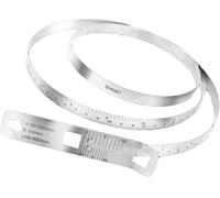 Vernier Circumference Ruler 20-3300mm, 301 Stainless Steel, Dual Scale Display for Diameter & Circumference, 0.1mm Precision for Trees, Pipes, Tires