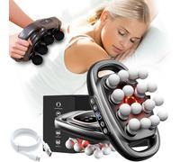 Verniqo Massager, 2026 New Husband 2.0: Knot-Buster-16 Head Massage Gun Deep Tissue with 30 Levels&9 Modes for Leg/Arm/Waist/Back/Buttock, Relieves Tension and Stiffness in 5 Minutes (Black-16 Head)