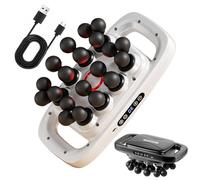 Verniqo Massager, Therapulse Pro Massage, 2026 New Evasea Massager, 20-Head Massage Gun Set with 3 Modes & 30 Intensities, for Back, Shoulders, Legs, Body Relax (20-Heads-White)