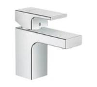 Vernis Shape Bathroom Mini Mono Basin Mixer Tap Single Lever Chrome