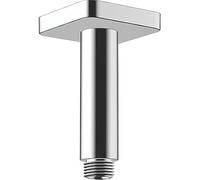 Vernis Shape Shower ARM Chrome 100MM X 26MM, Suitable for High Pressure Systems, Brass Construction, 1 in Pack