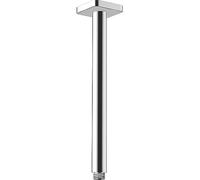 Vernis Shape Shower ARM Chrome 300MM X 26MM, Suitable for High Pressure Systems, Brass Construction, Easy Installation, 1 in Pack