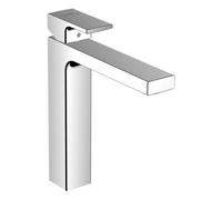 Vernis Shape Single lever basin mixer 190 without waste set, Chrome (71591000)
