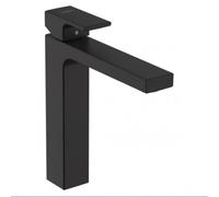 hansgrohe Vernis Shape EcoSmart High Rise Basin Mixer Tap 190 Matt Black