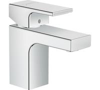 Vernis Shape Taps Cloakroom Basin Mixer, Colour Chrome, Width 195mm, Pack in 1.