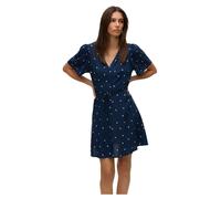 VERO MODA Women's Vmalba SS Short Dress WVN Ga Noos, Blazer Navy, M