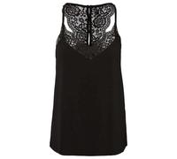Vero Moda Ana Lace Sleeveless T-shirt Black S Woman