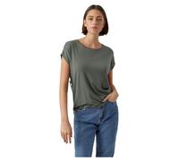 VERO MODA Women's Vmava Plain SS Top Gajrs Noos Shirt, Laurel Wreath, XS