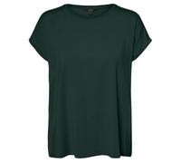 VERO MODA Women's Vmava Plain SS Top Gajrs Noos T-Shirt, Pine Grove, XS