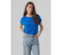 Vero Moda Ava Round Neck Top Blue