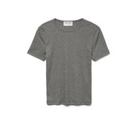VERO MODA Awirwina SS O-Neck T-Shirt Noos, Medium Grey Melange, XL
