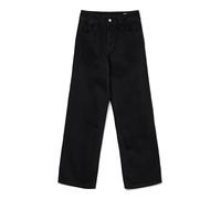 VERO MODA Awrena Mr Wide Denim Jeans Li1110 Noos, Black Denim, 27W x 30L