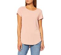 Vero Moda Becca Plain Short Sleeve Top, Misty Rose, XS