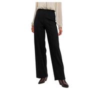 Vero Moda Women's VMBECKY HR Wide Pull ON Pant Slacks, Black, L/30