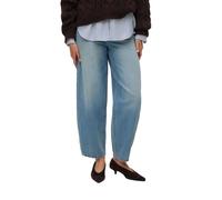 Vero Moda Billie Barrel Ankle High Waist Jeans Blue 29 / 32 Woman