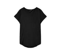 VERO MODA Womens Bella Short Sleeve Top Black 10