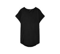 VERO MODA Womens Bella Short Sleeve Top Black 10