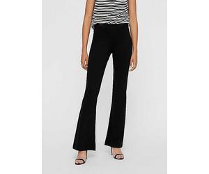 Vero Moda Boot Cut 'Kamma' Trousers Black