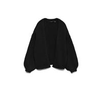 VERO MODA Womens Vmmaybe Ls Open Cardigan Noos, Black, L UK