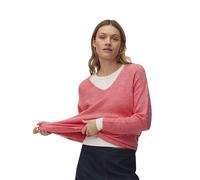 Vero Moda Crew Lefile V Neck Sweater